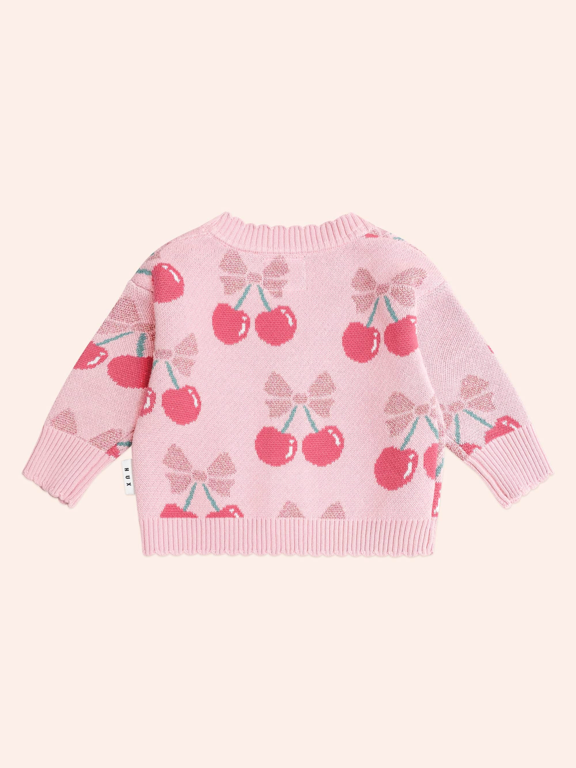 Cherry Pie Scalloped Knit Cardi - Image 3