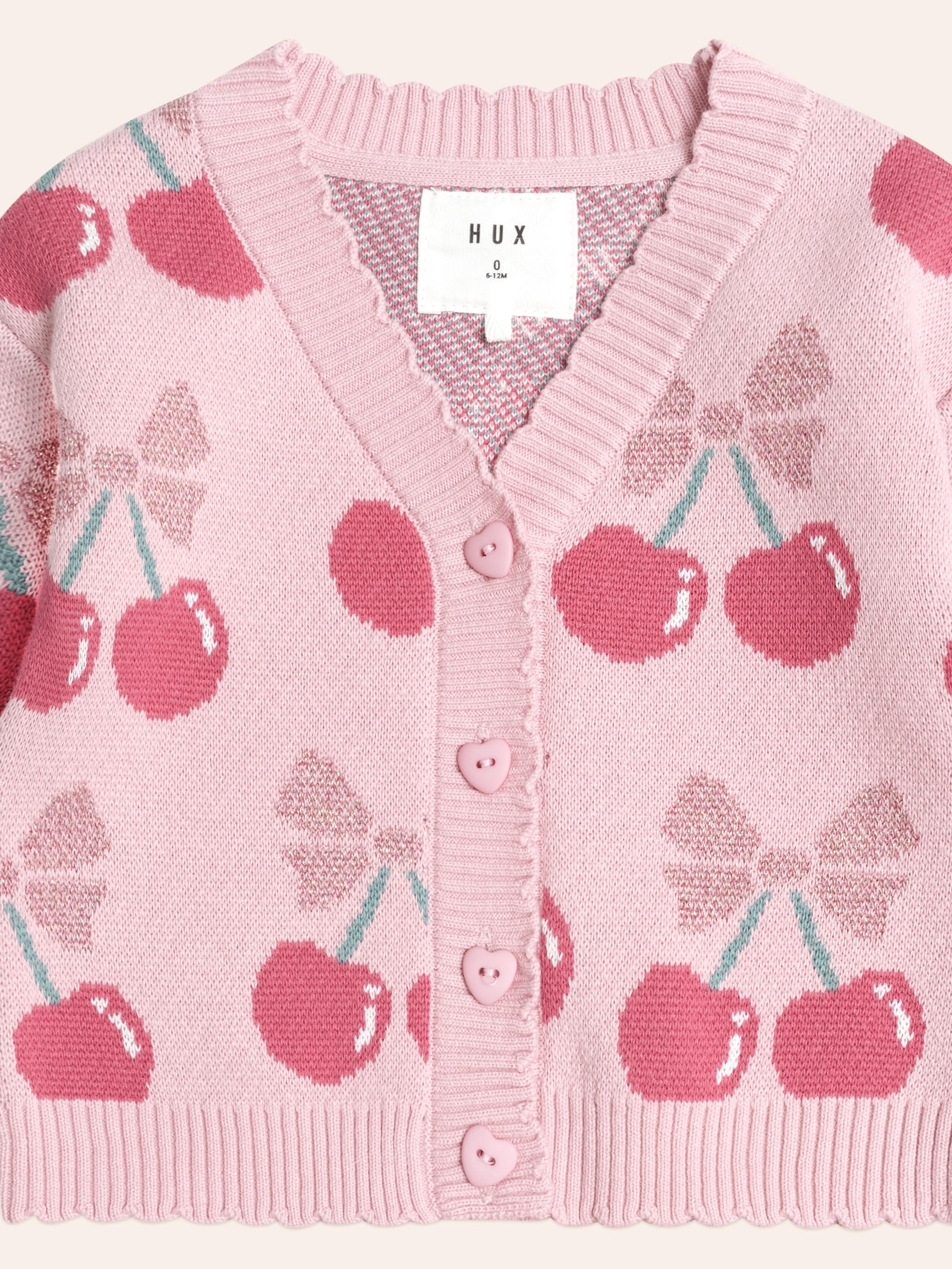 Cherry Pie Scalloped Knit Cardi - Image 4
