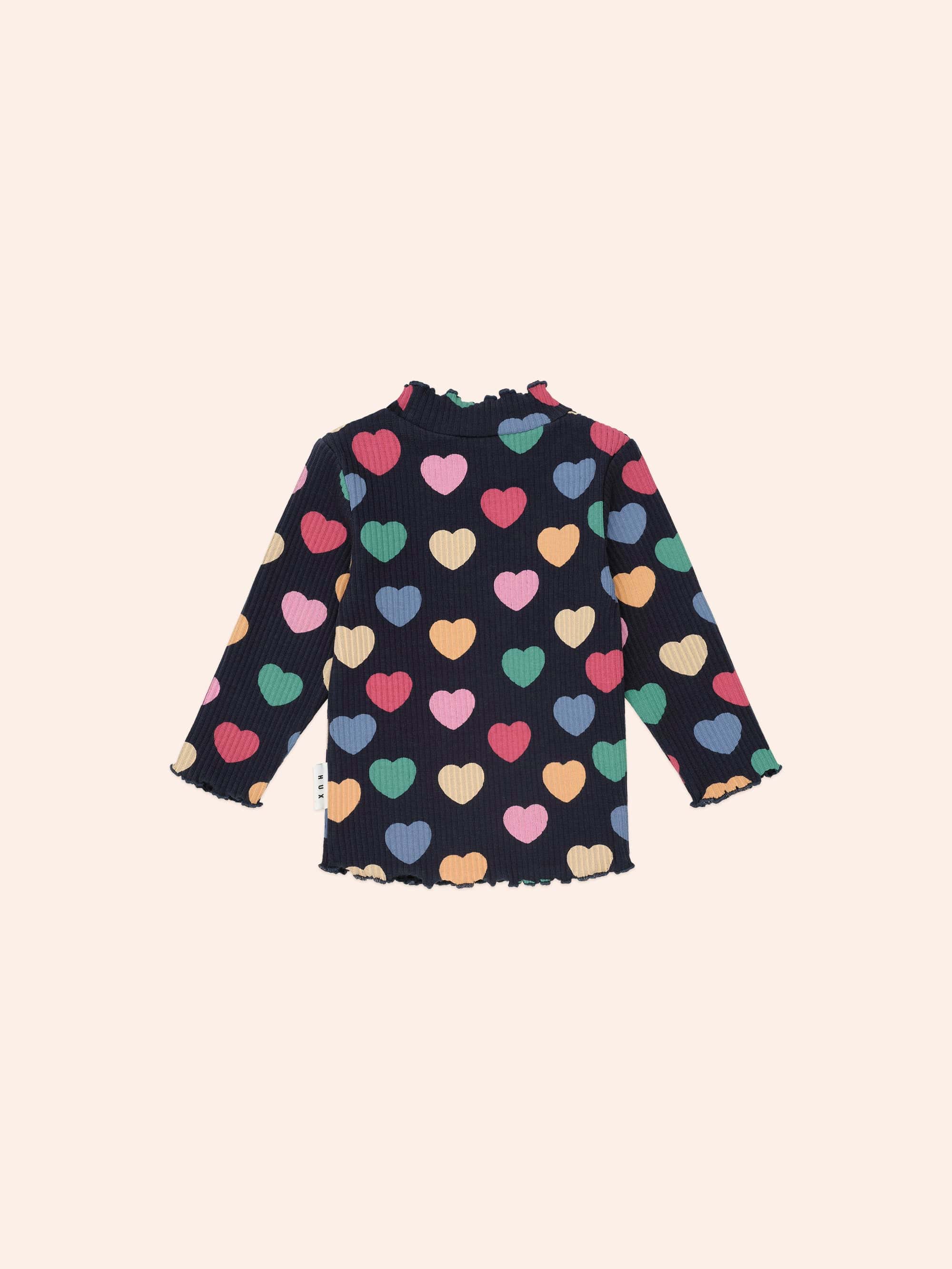 Multi Hearts Rib Skivvy - Image 4