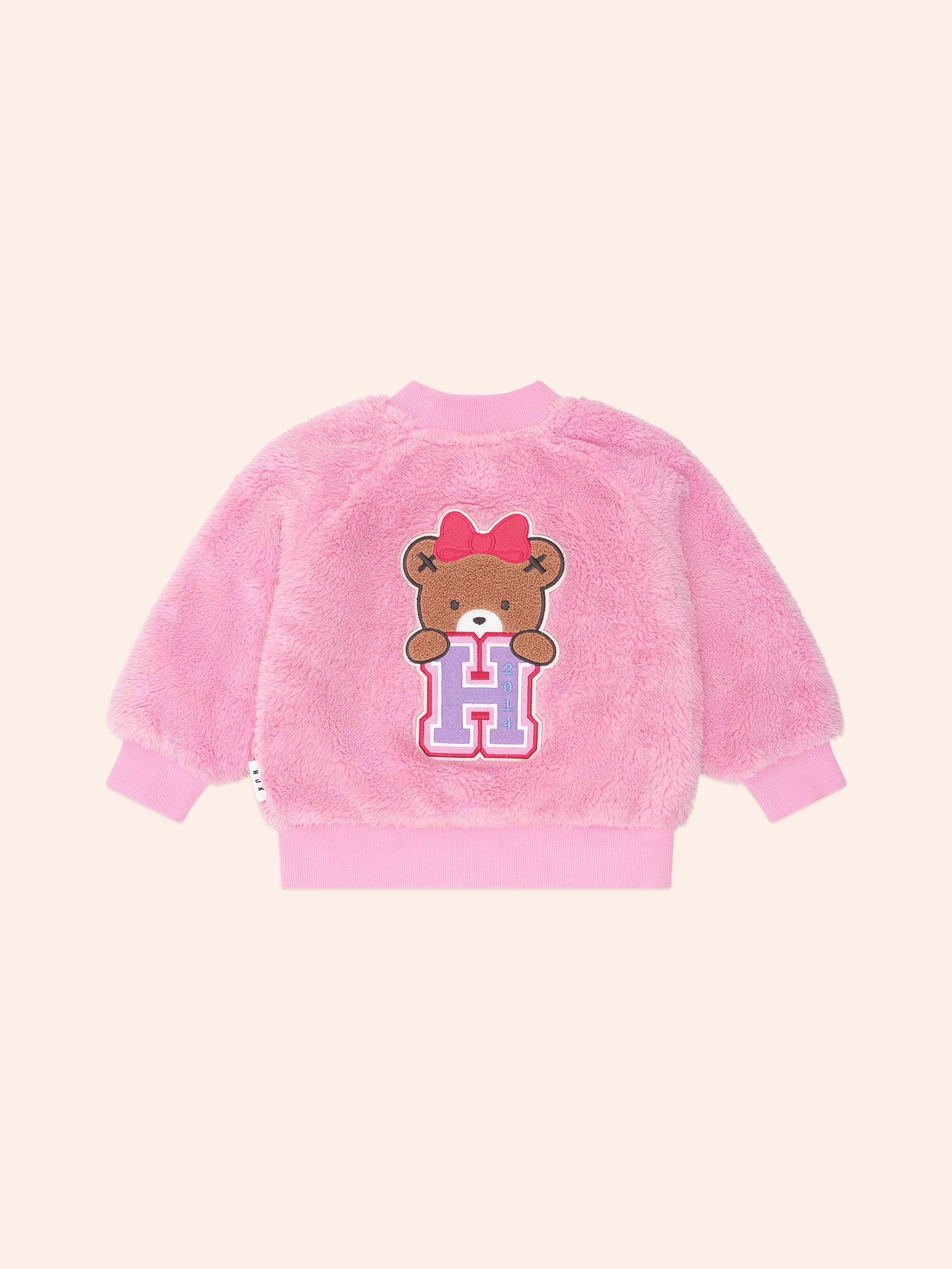 Varsity Huxette Fur Jacket - Image 5