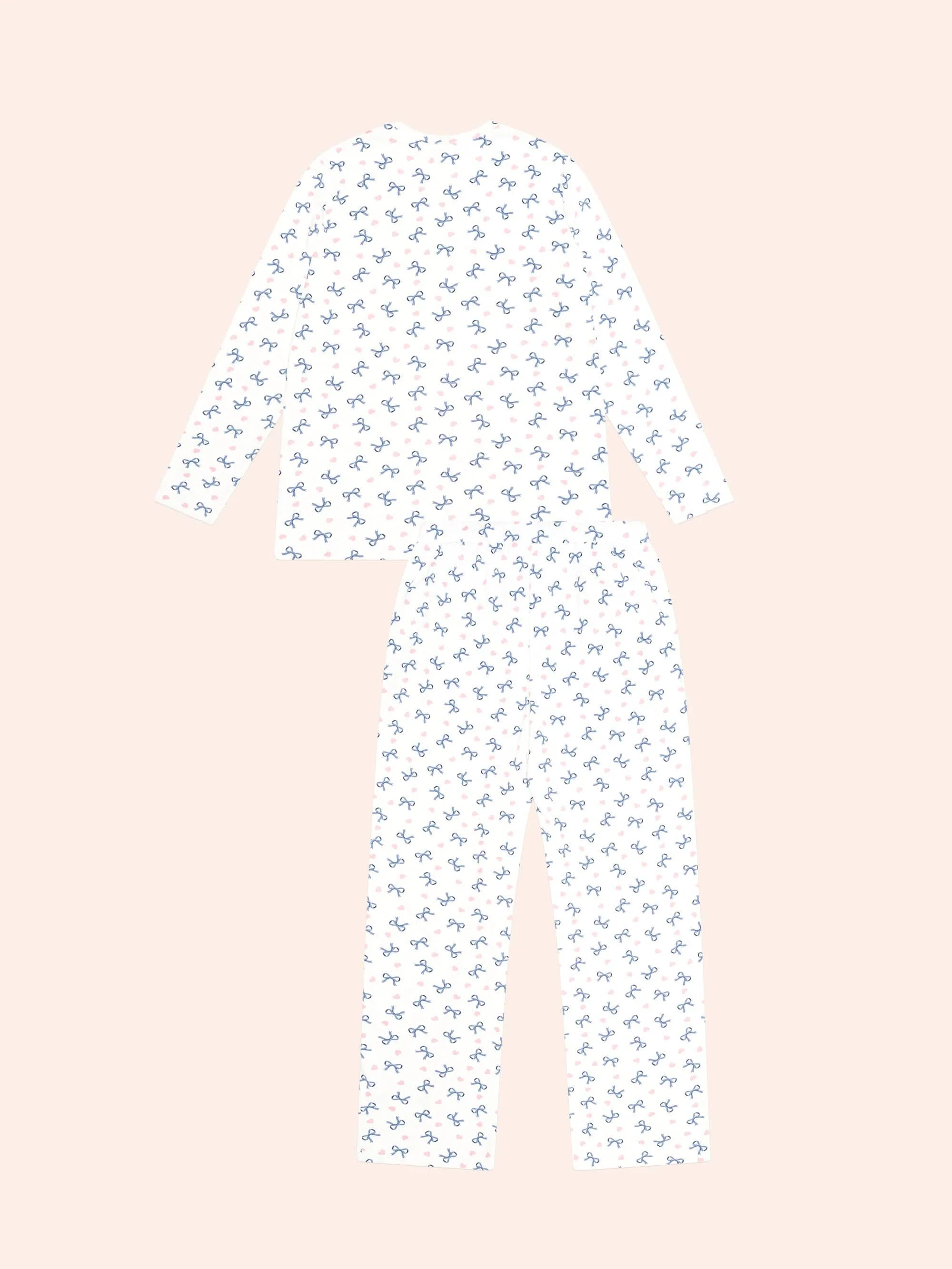 Womens Long Sleeve Pj Set - Image 5